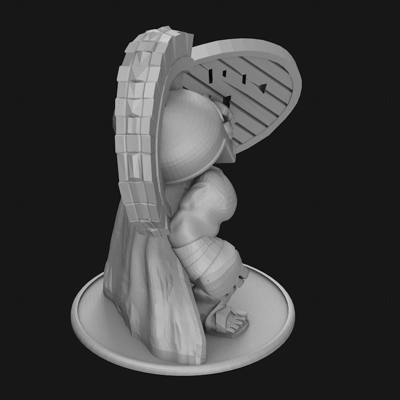 Spartaans SD-kaartlade 3D-printmodel