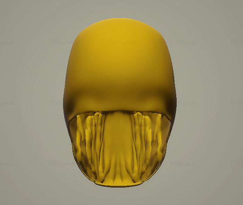 ماسک اسپاون مدل چاپ سه بعدی STL