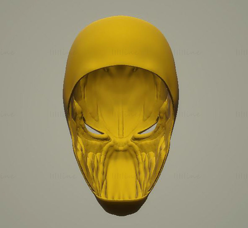 Masque d'apparition modèle d'impression 3D STL