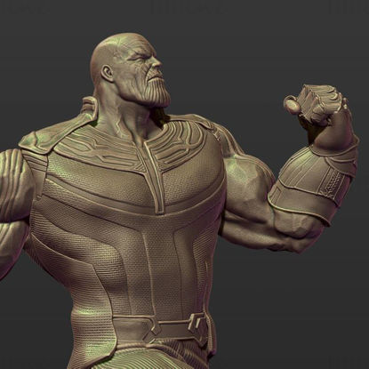 Special STL - Thanos  3D Model Ready to Print