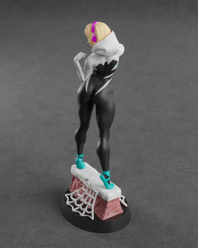 Spider Gwen 3D Printing Model STL