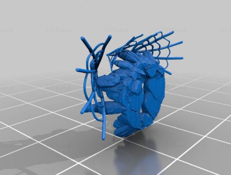 Spider vs Venom 3D-model Klaar om af te drukken 3D-afdrukmodel