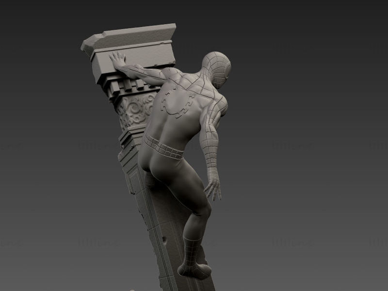 Modelo 3D de Spiderman listo para imprimir