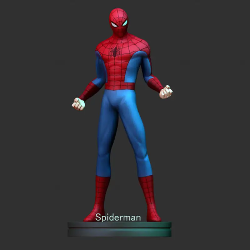 Spiderman klassiek 3D printmodel STL