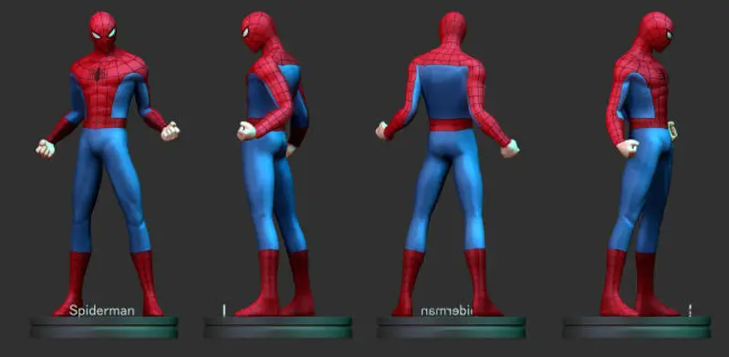 Spiderman Classic 3D Print Model STL