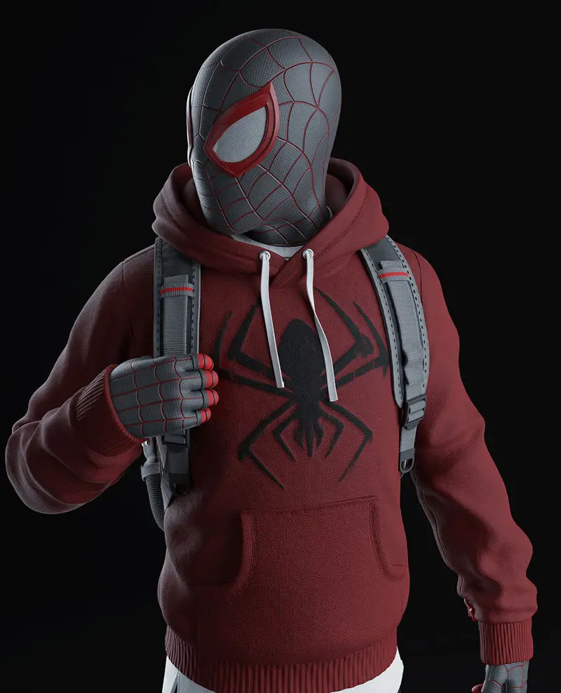 Spiderman Miles Morales 3D Printing Model STL
