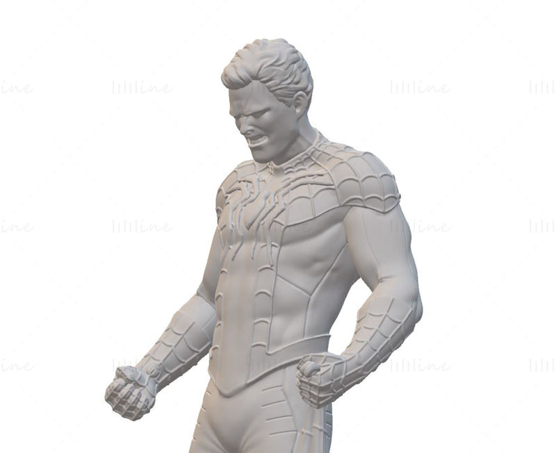 Спайдърмен - Питър Паркър 3D модел, готов за печат STL