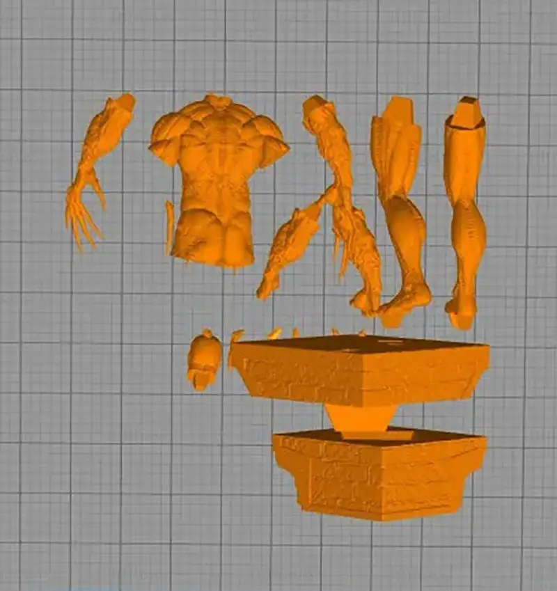 Spiderman tossina modello di stampa 3D STL