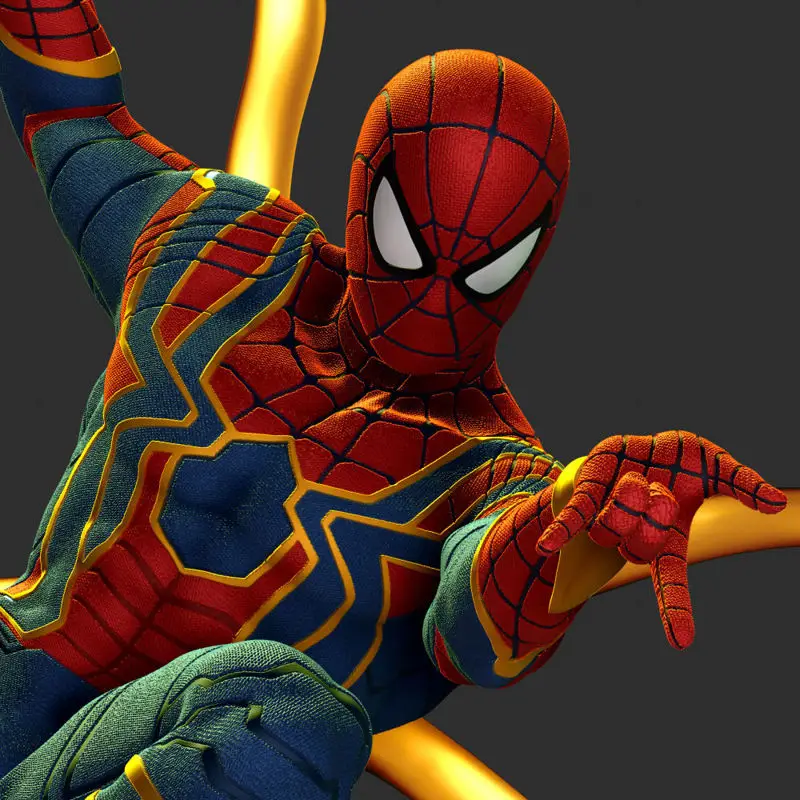 Человек-паук против Доктора Осьминога 3D-модель для печати STL