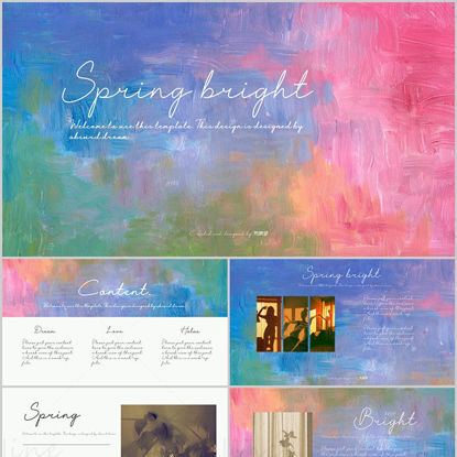 Spring Bright PowerPoint Template