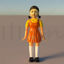 SQUID GAME DOLL - SQUID GAME DOLL 3d print model