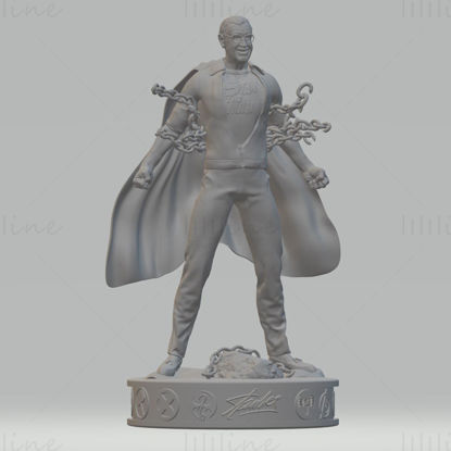 Stan Lee Figuren 3D-Druckmodell