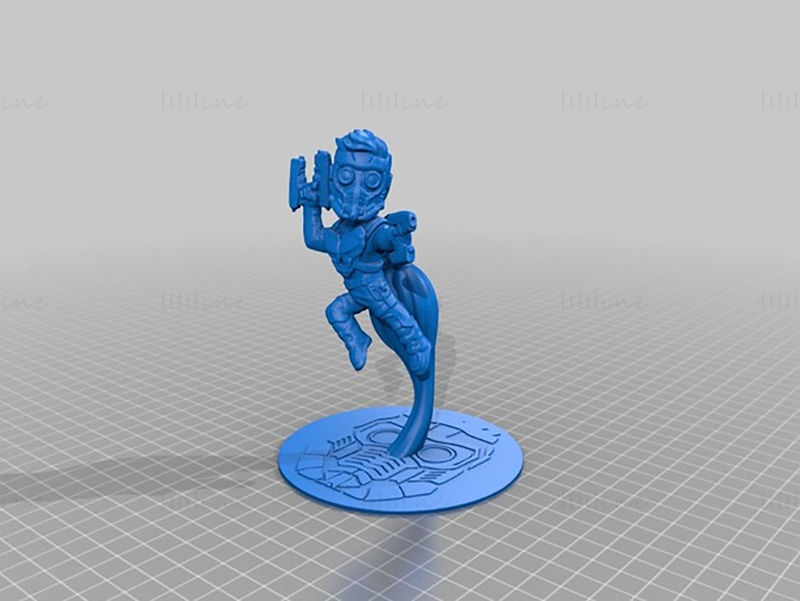 Star Lord 3D Printing Model STL