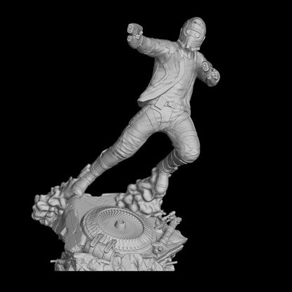 Modelo de impresión 3D de Star Lord STL