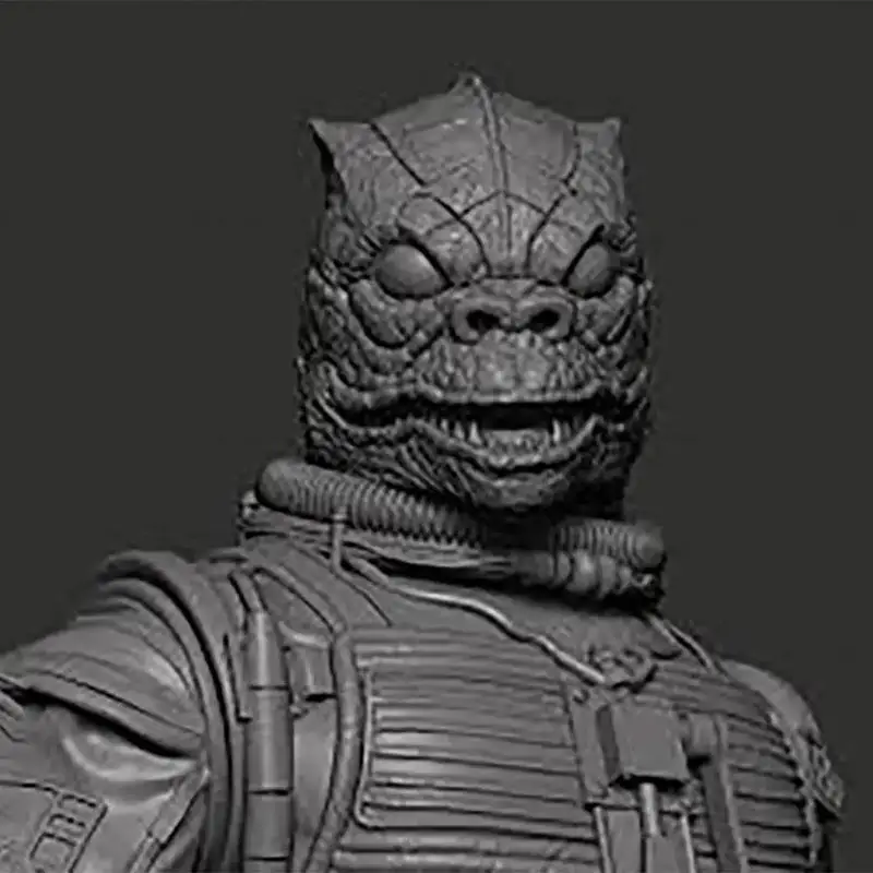 Star Wars Bossk Mask 3D Print Model STL