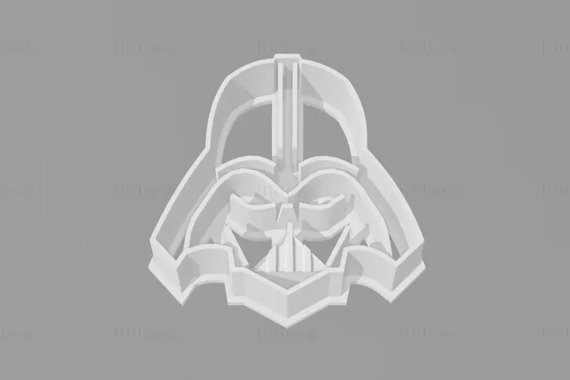 Star Wars Cookie Cutter 3D Print Model