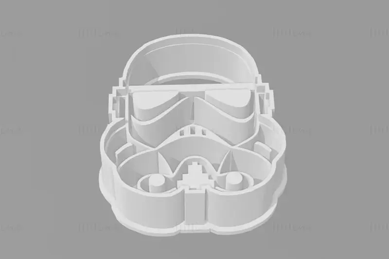 Star Wars Cookie Cutter 3D Print Model