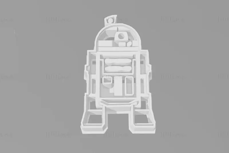 Star Wars Cookie Cutter 3D Print Model