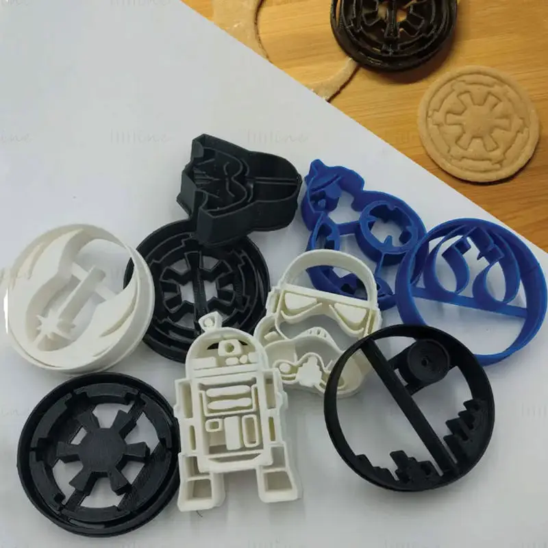 Star Wars Cookie Cutter 3D Print Model