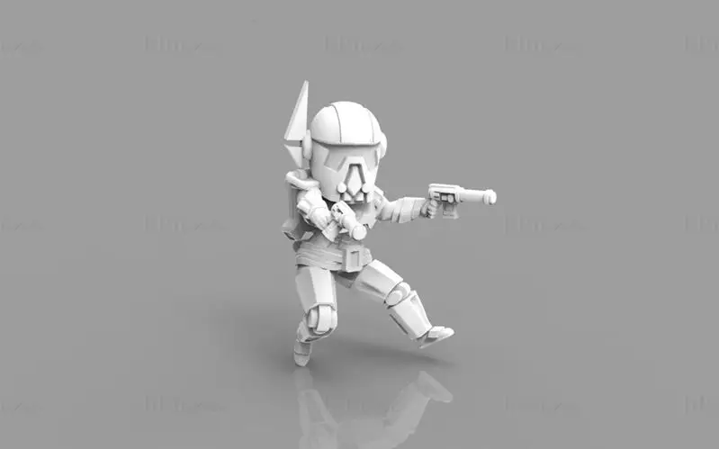 Star Wars Figuries 3D Print Model STL Collection