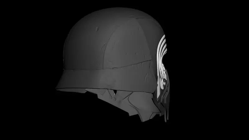 Star Wars Kylo Ren Helmet 3D Print Model STL Files