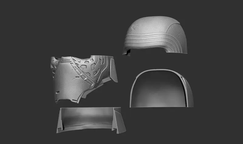 Star Wars Kylo Ren Helmet 3D Print Model STL Files