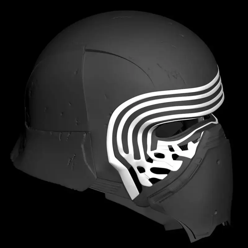 Star Wars Kylo Ren Helmet 3D Print Model STL Files