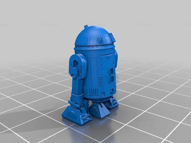 Star Wars Legion Ölçekli Droid Figürleri 3D Baskı Modeli Koleksiyonu