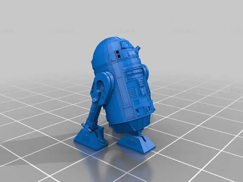 Star Wars Legion Ölçekli Droid Figürleri 3D Baskı Modeli Koleksiyonu