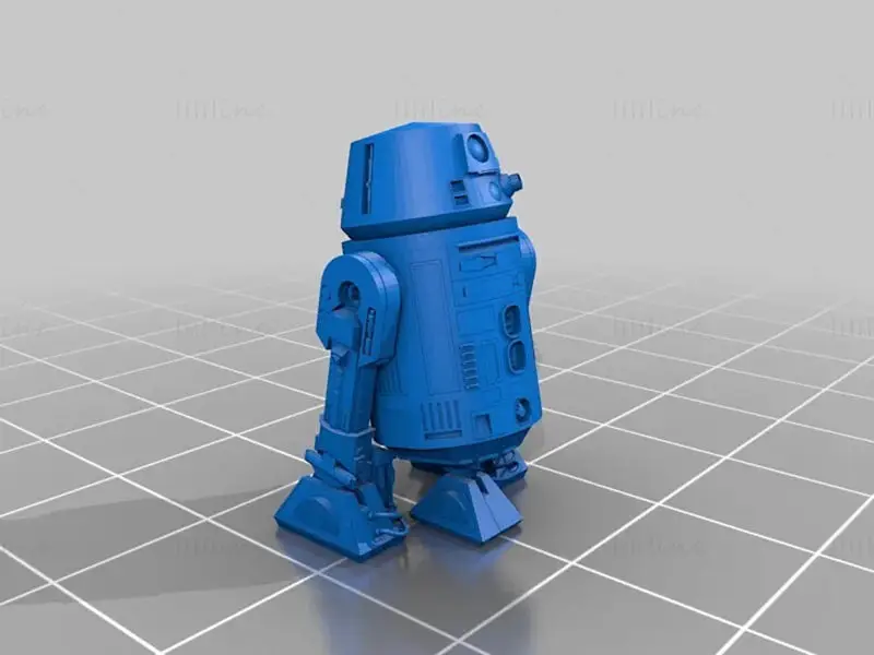 Star Wars Legion Ölçekli Droid Figürleri 3D Baskı Modeli Koleksiyonu