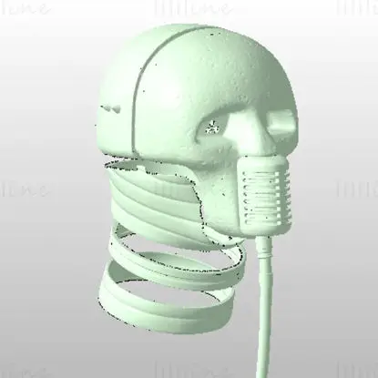 Star Wars Medical Droid Helm 3D-printmodel STL