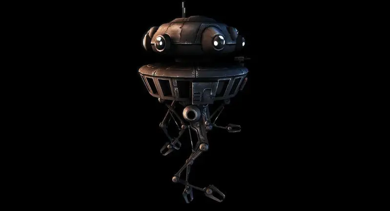 Star Wars Probe Droid-figuren 3D-printmodel STL