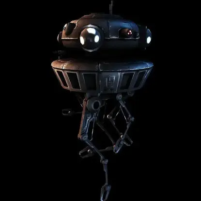 Star Wars Probe Droid Figurines 3D Print Modelo STL