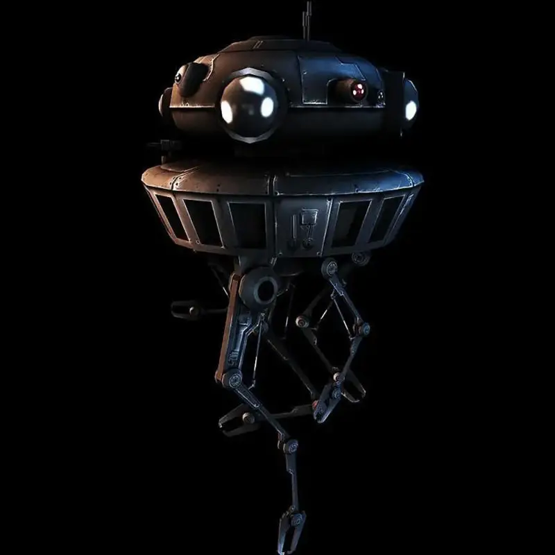 Star Wars Probe Droid-figuren 3D-printmodel STL