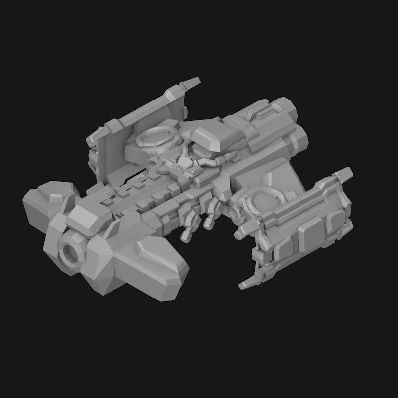 StarCraft Hyperion 3D-Druckmodell STL