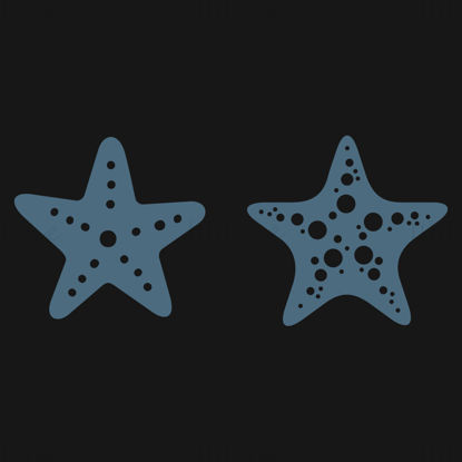 Starfish vector icon logo