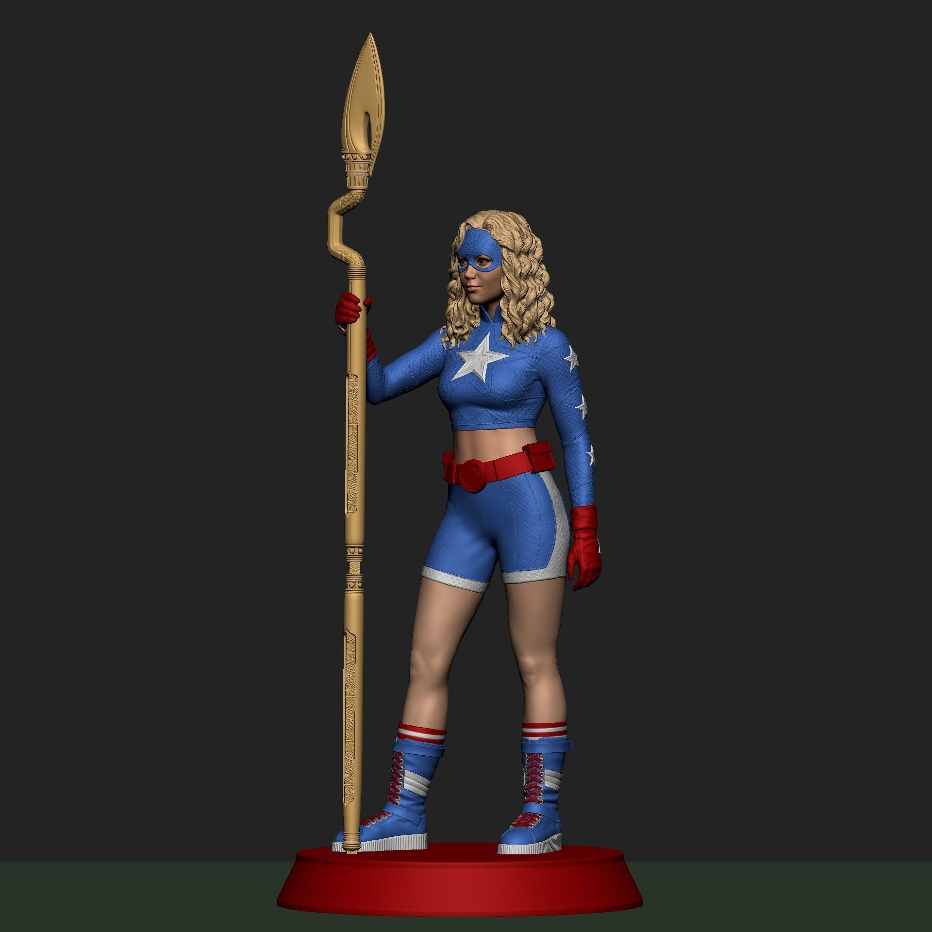 Modelo 3d Stargirl Listo Para Imprimir Stl