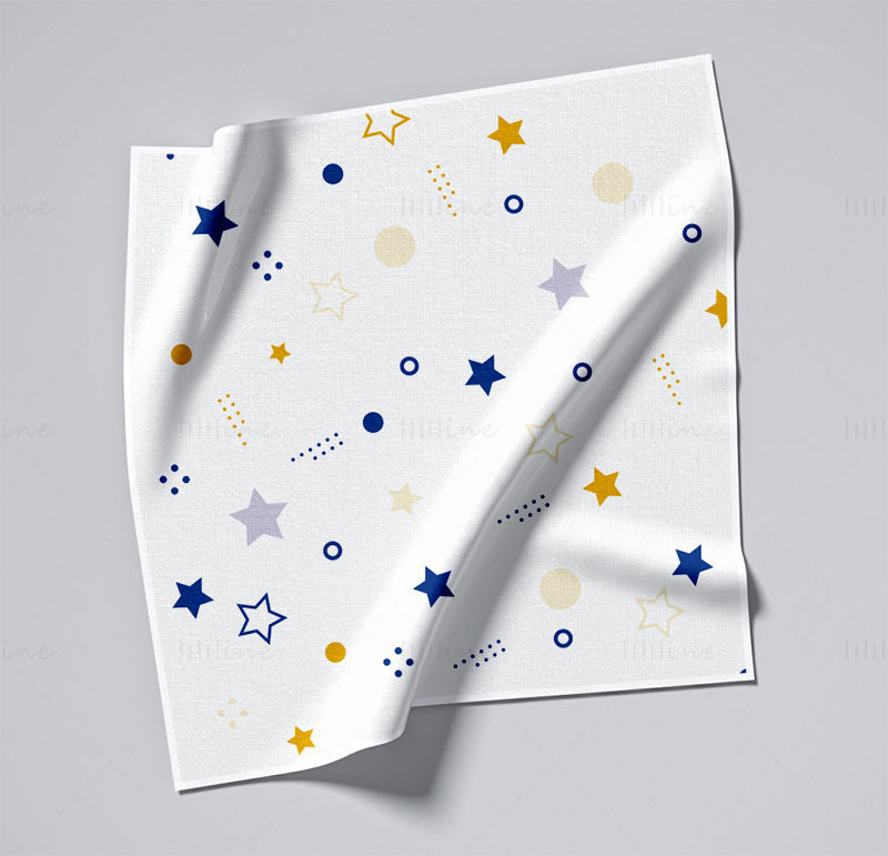 Sterne-Muster-Vektor-Hintergrund