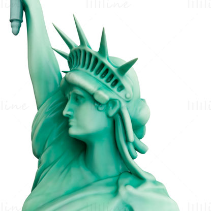 Statue La Liberté modèle 3D