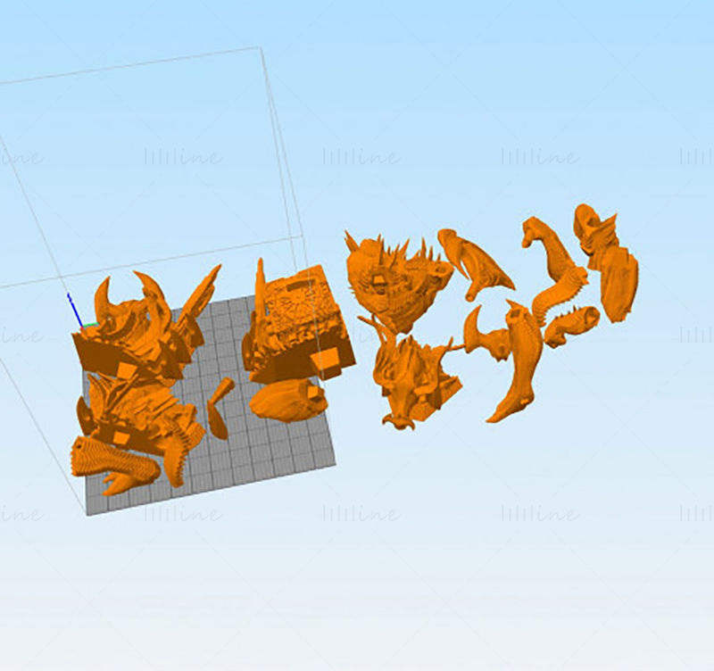 Steppenwolf Modelo 3D Listo para Imprimir STL
