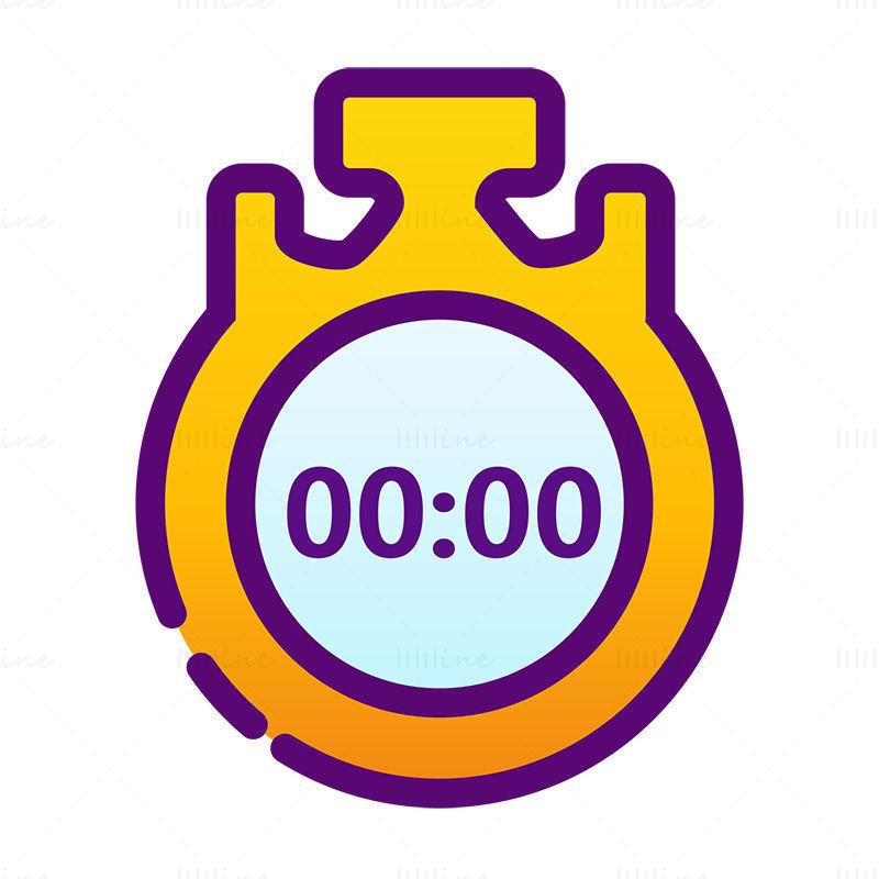 Stopwatch vector