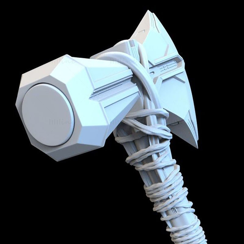 Stormbreaker 3D Model Ready to Print STL
