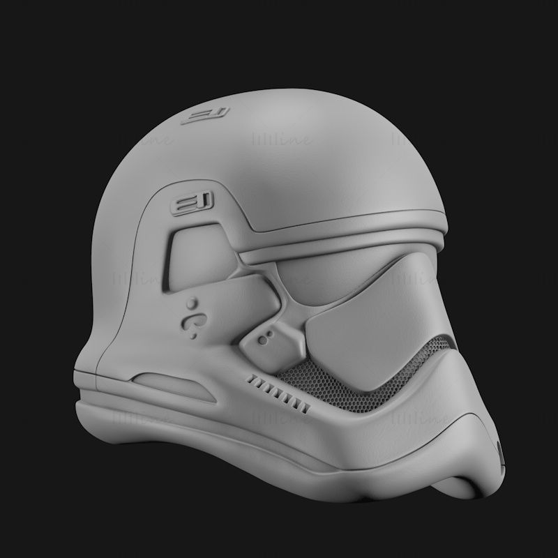 Stormtrooper helmet 3d printing model STL