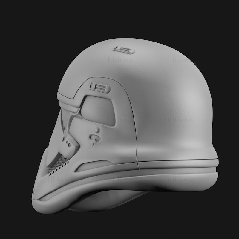 Stormtrooper helmet 3d printing model STL