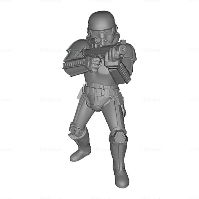 Stormtrooper - نموذج طباعة ثلاثي الأبعاد من Star Wars STL