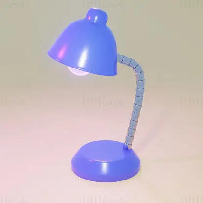Studielamp 3D-model