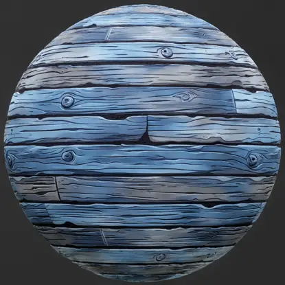 Stilisierte blau-graue Holz nahtlose Textur