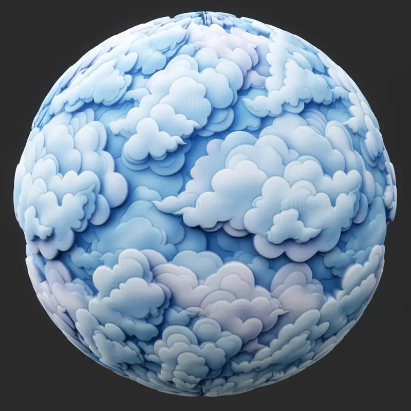 Stylized Clouds Seamless Texture