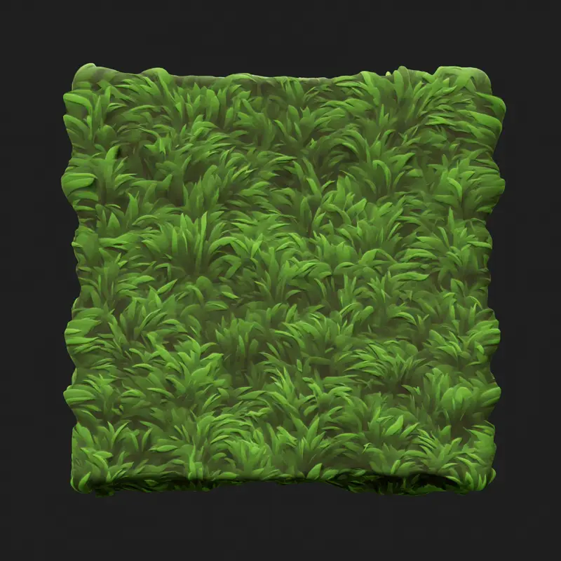 Стилизирана безшевна текстура на трева