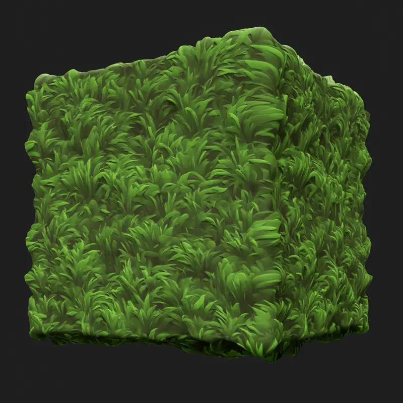 Stylized Grass Seamless Texture